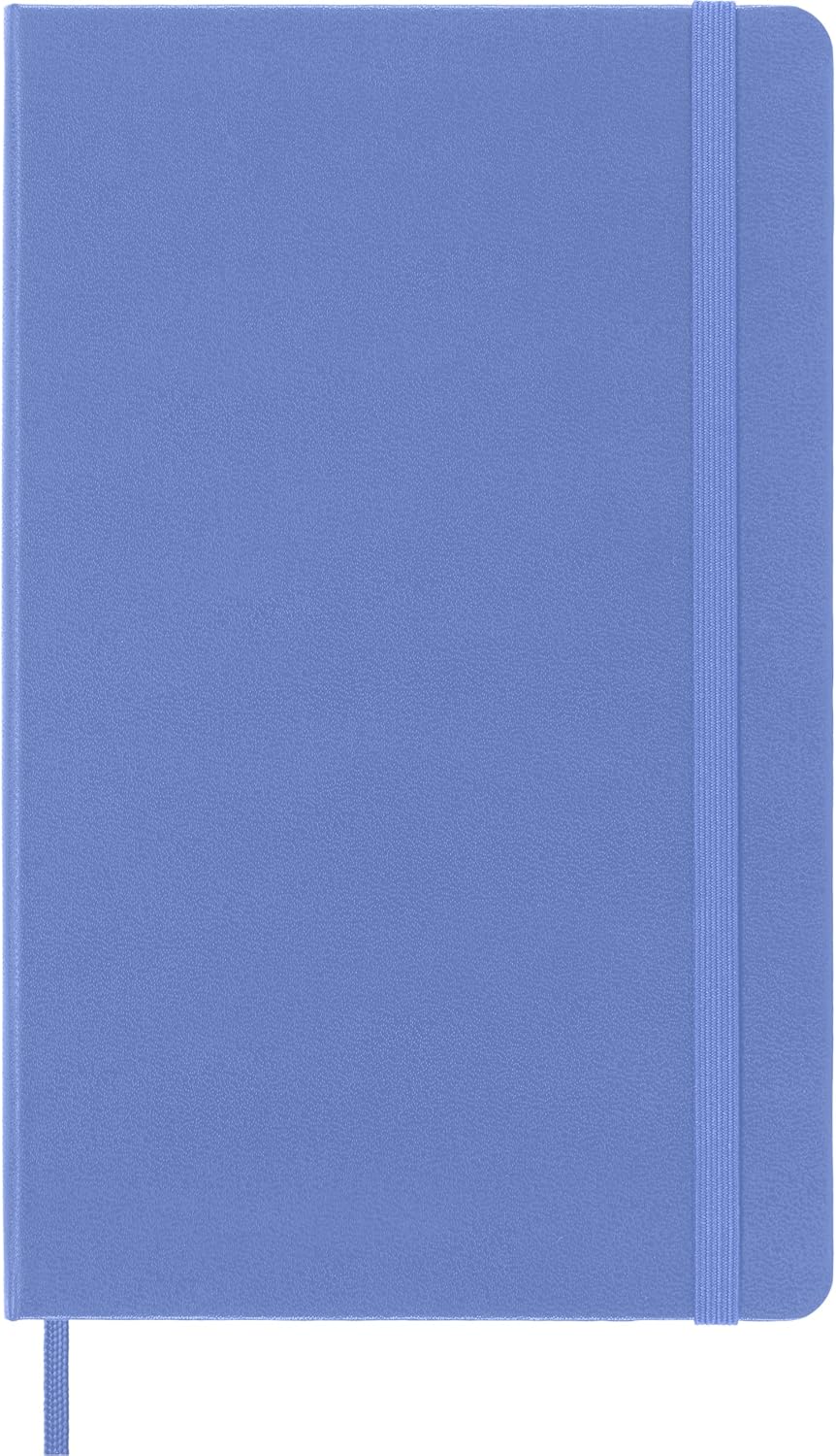 Classic Notebook, Lar, Plain, Hydrana Blue, Hard Cover