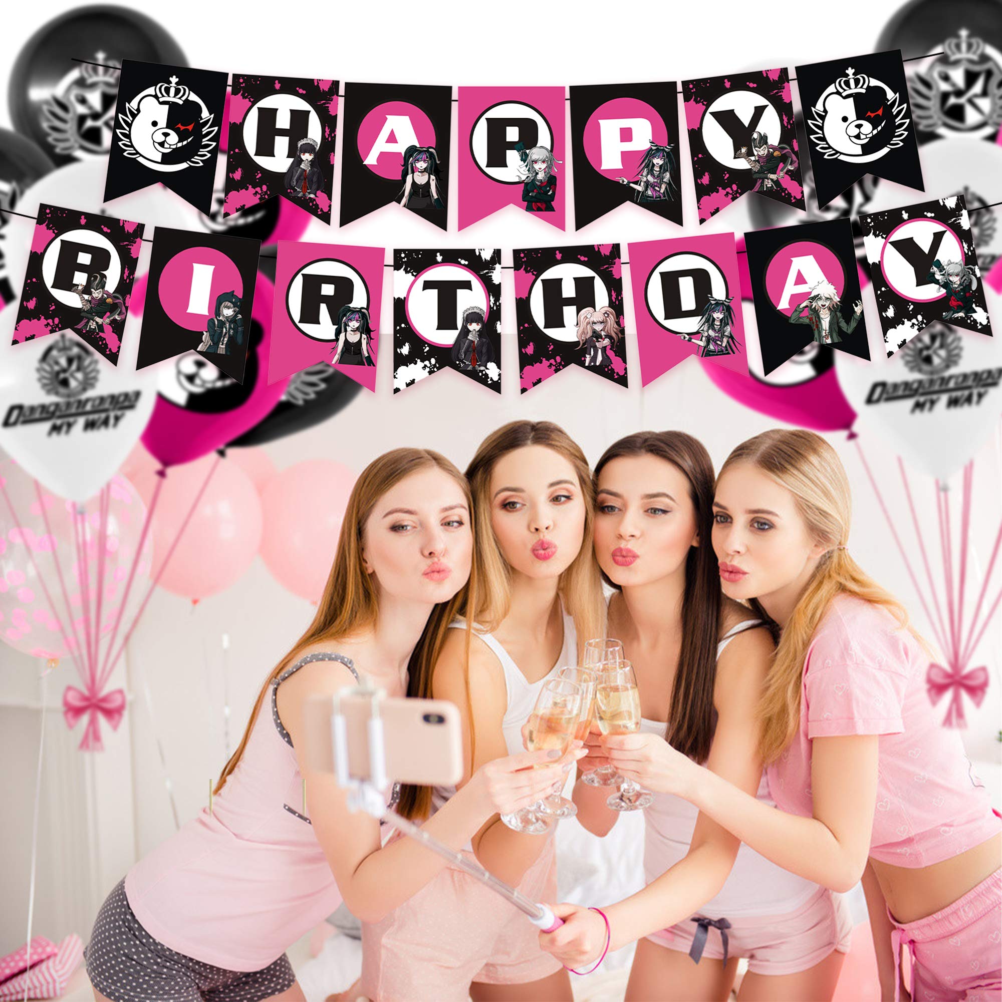 Buy 141 Pcs Anime Party Decorations Set, Anime Theme Birthday Supplies