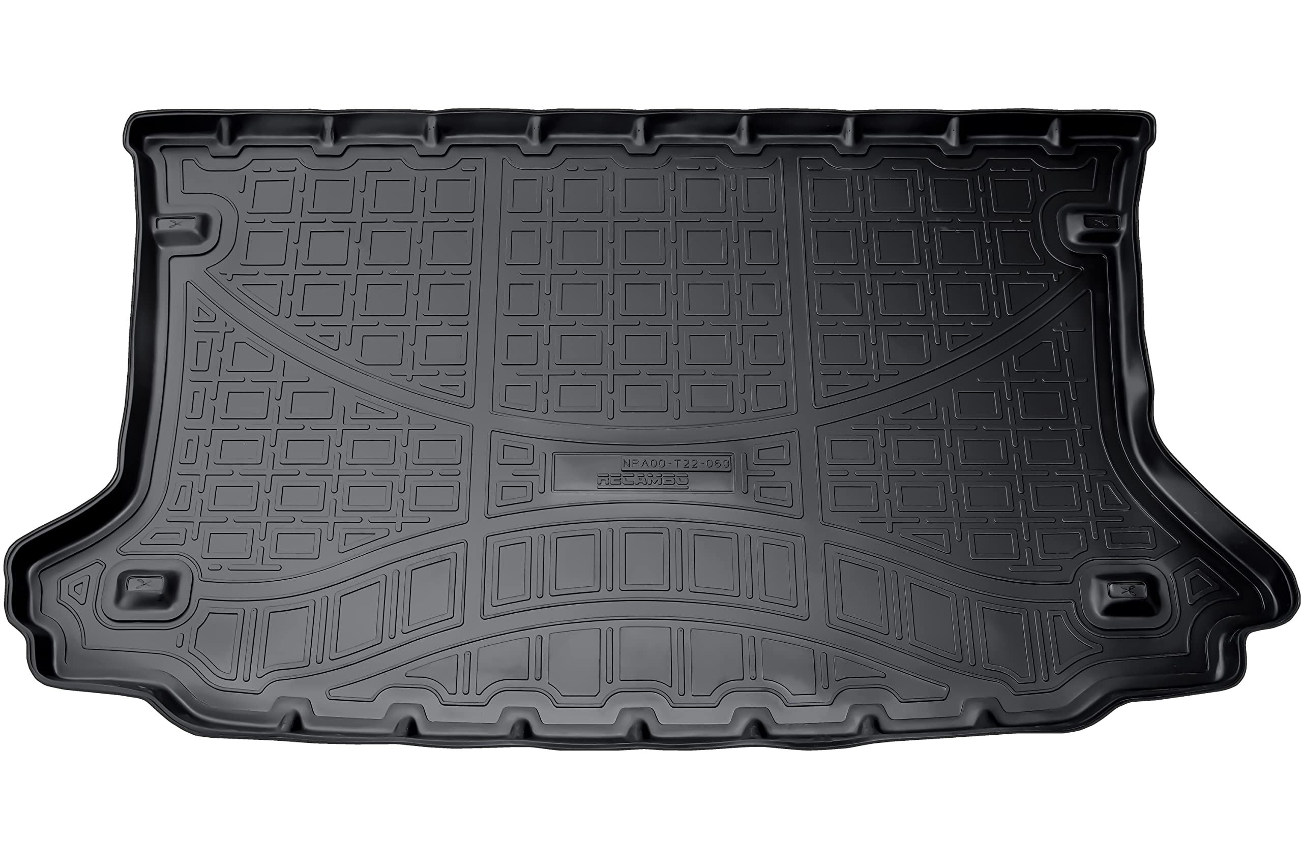 Recambo Alfombrilla de Goma para Maletero Apta para Ford Ecosport | 2013 2017 hasta Facelift | Ajuste Borde