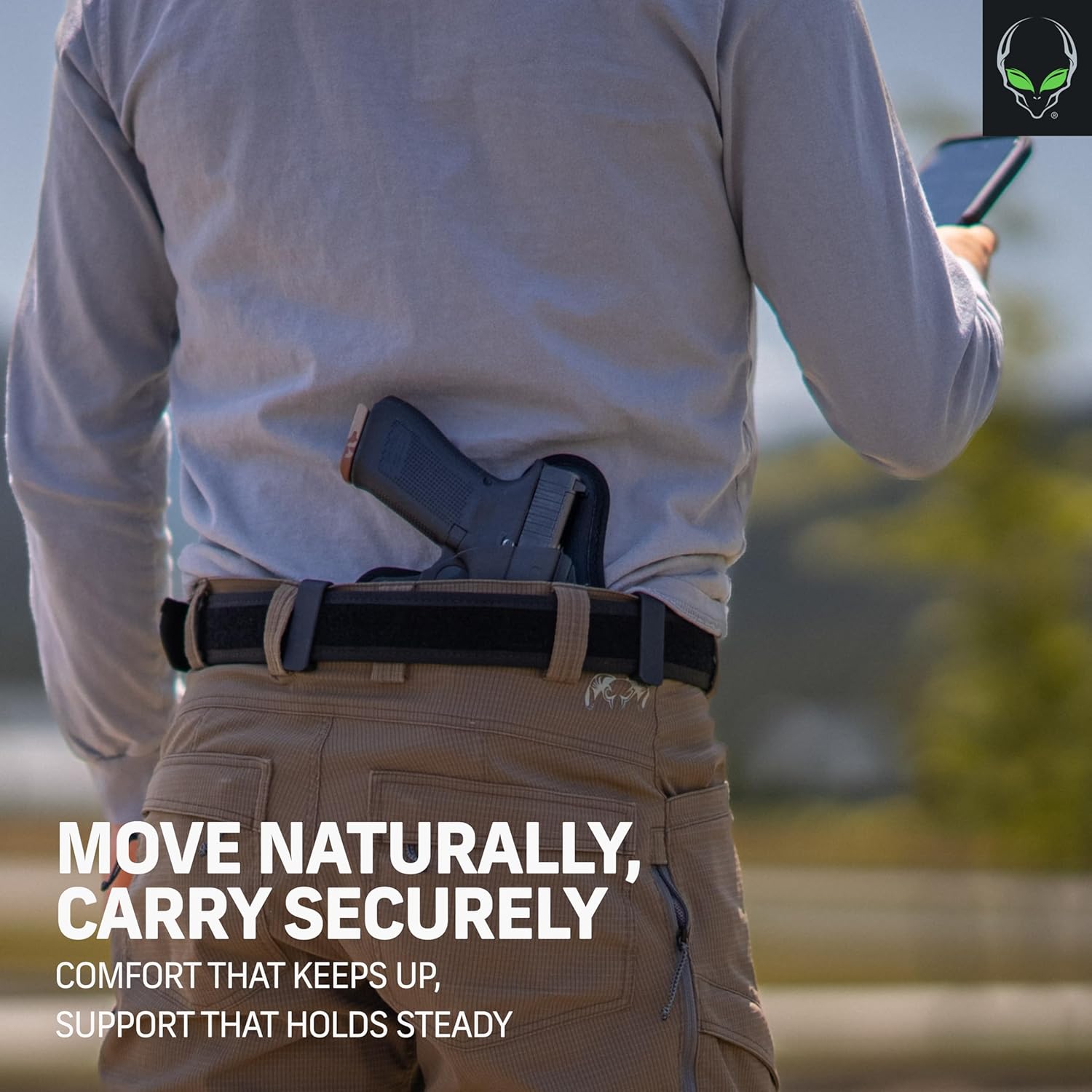 Alien Gear Cloak Tuck 3.5 IWB Holster - Comfortable Everyday Carry Gear - Custom Fit - Sleek and Durable Profile - Right or Left Hand - Made in The USA