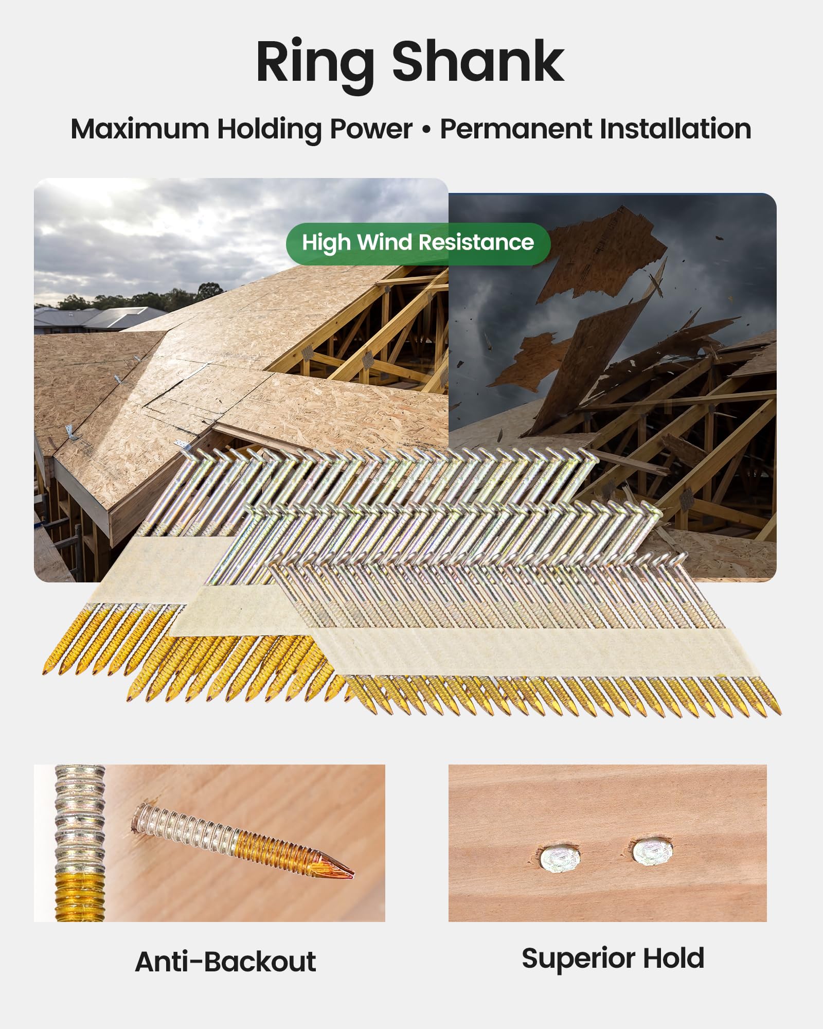 30 Degree Framing Nails - 1000 PCS -6 30 Degree Framing Nails - 1000 PCS -6