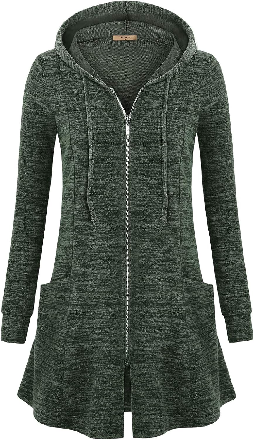 Sweatshirt open front cardigan Clearance