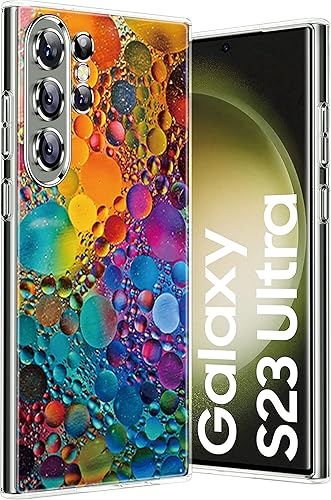 Funda S23 Ultra Leopard para Samsung Galaxy S23 Ultra 5G, funda delgada para mujer, diseño trasero mate, bonito diseño de silicona transparente,