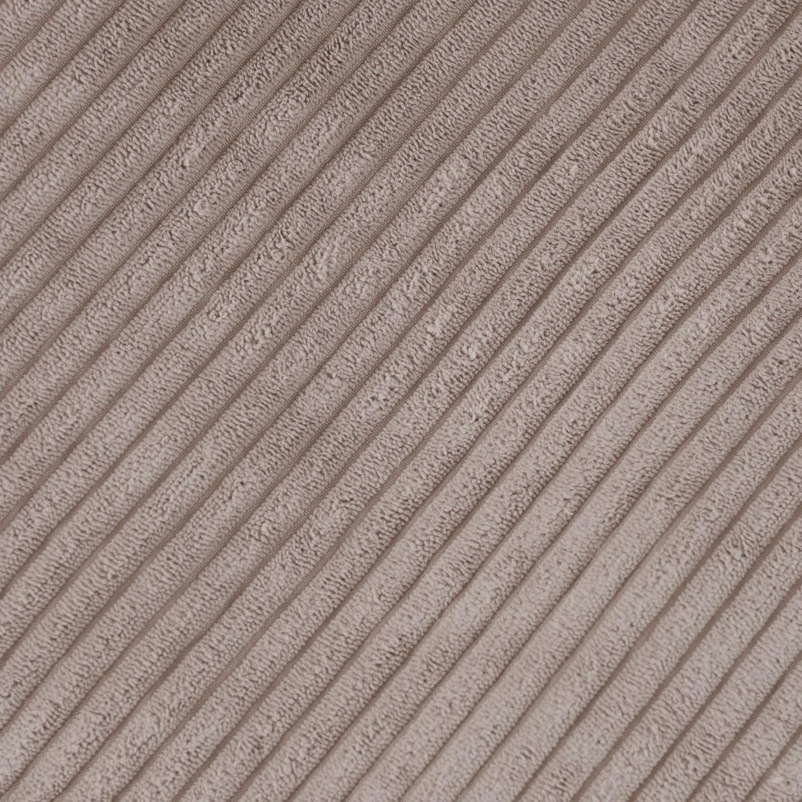 MISIOO Pouf Poltrona Boucle e Corduroy 77 x 67 x 50 cm - Elegante Poltrona Camera da Letto - Arredamento Casa Perfetto - Design Moderno e Confortevole