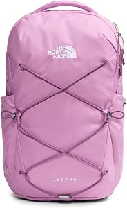 The North Face Women's Jester Everyday Backpack, Hshd Lvndr/Chrma Purp, OS