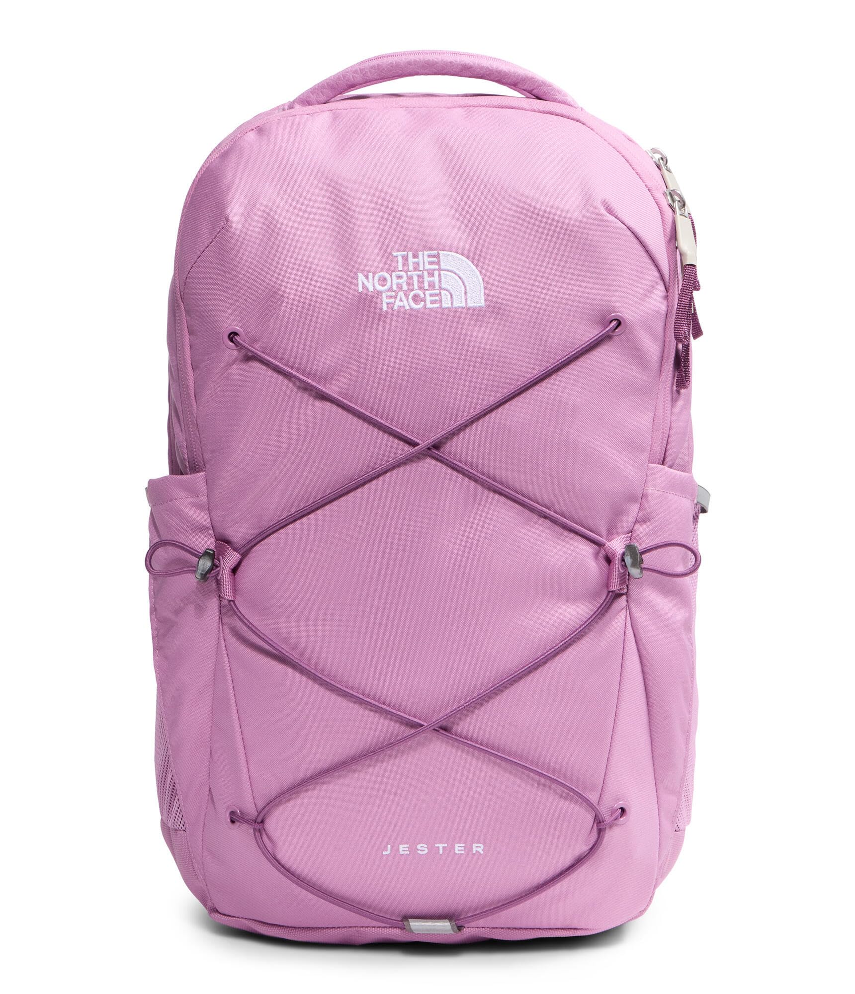 The North Face Women's Jester Everyday Backpack, Hshd Lvndr/Chrma Purp, OS | Commuter Travel Bag, Laptop Sleeve, Water-Repellent