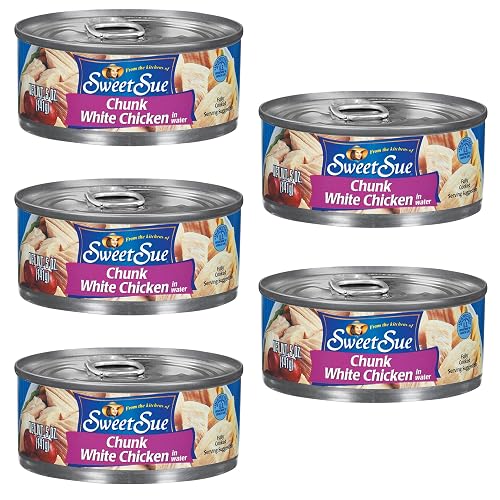 Sweet Sue Chunk White Chicken in Water, 5 oz Can