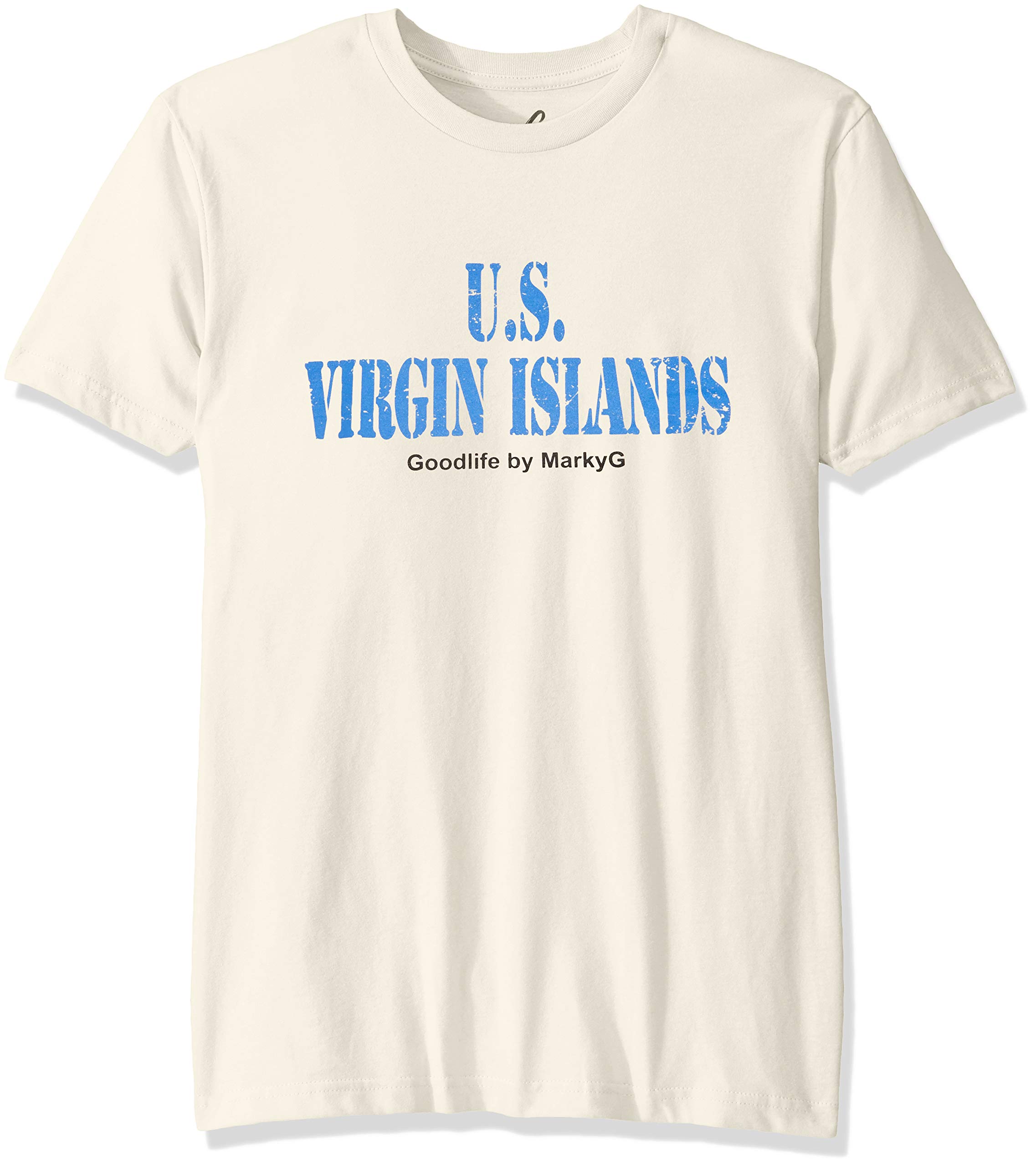 Marky G Apparel U.s. Virgin Islands Graphic Sueded Crew T-Shirt