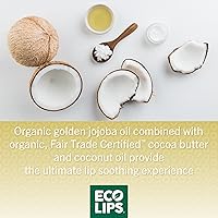 Vista 4 de Eco Lips Lip Food - Bálsamo labial orgánico y denso en nutrientes (nutre, rellena y protege)