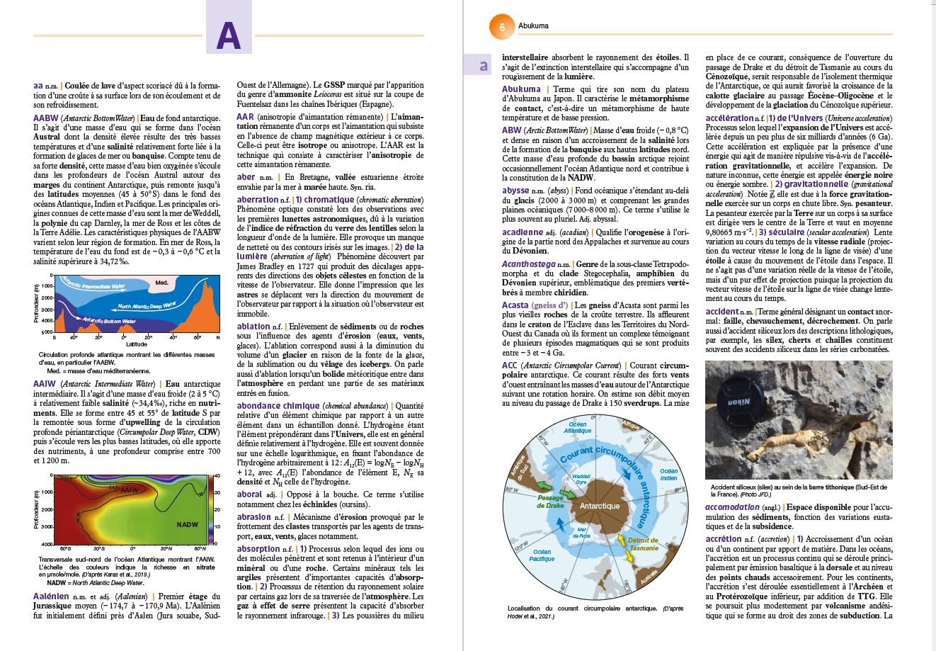 Dictionnaire des sciences de la Terre et de l'Univers