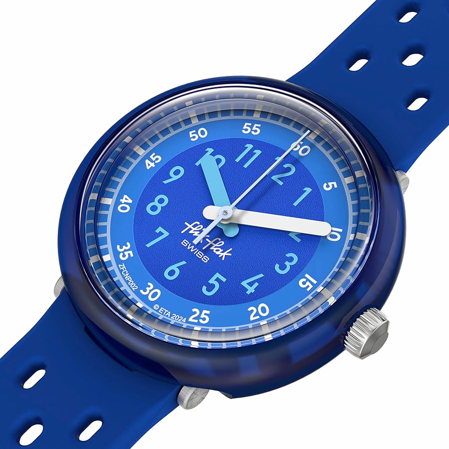 Amazon.com: Flik Flak Boy Kids Watch Biosourced Quartz Waterproof