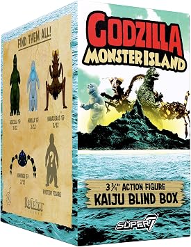 Super7 Toho Blind Box Wave 13 Showa Monster Island - Individual Blind Box Action Figure