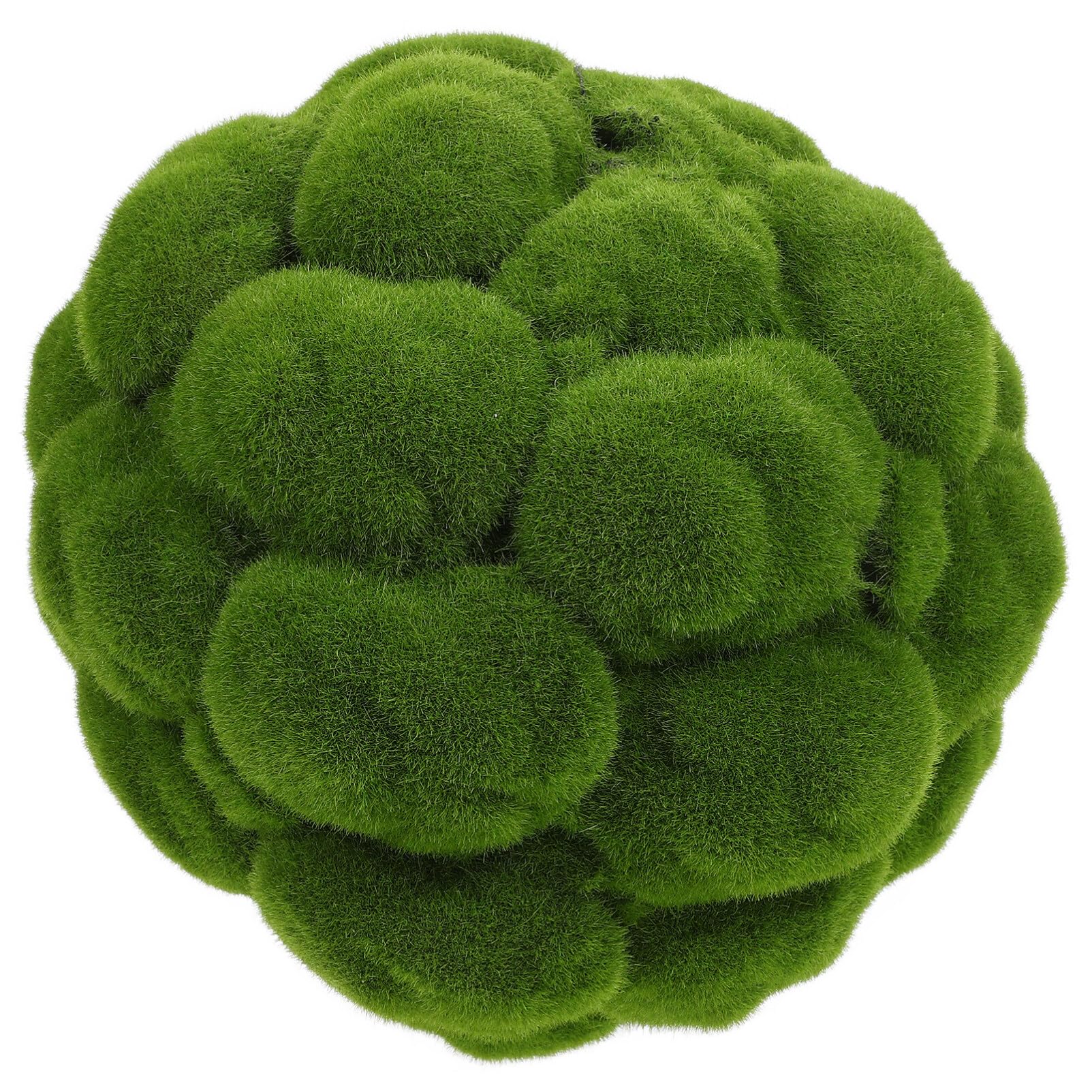 Bola de Musgo Artificial Verde de PVC para Ventanas y Paisajes