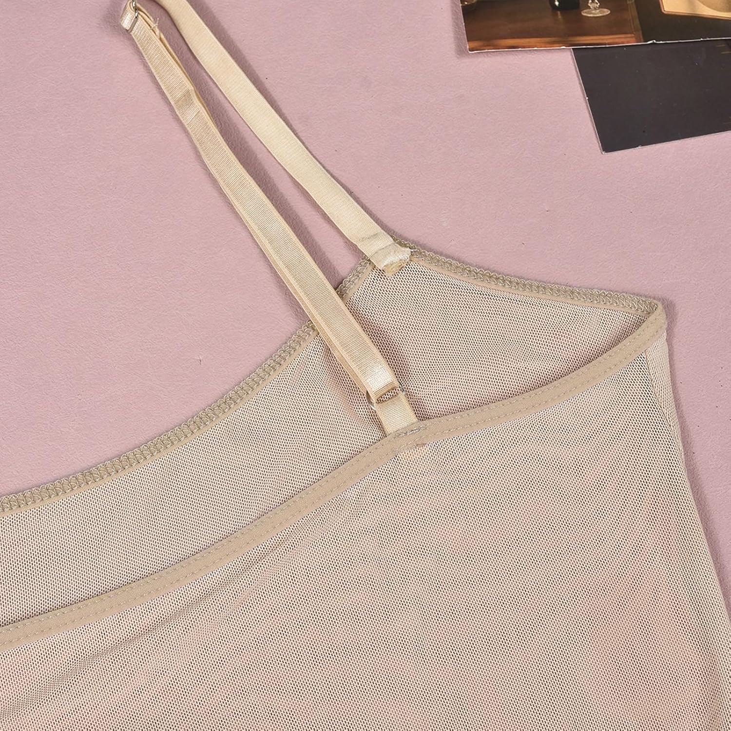 ABAFIP Women's Sheer Mesh Bodysuit Lingerie See Through Teddy High Cut Thong Leotard Sexy Body suit - Image 3