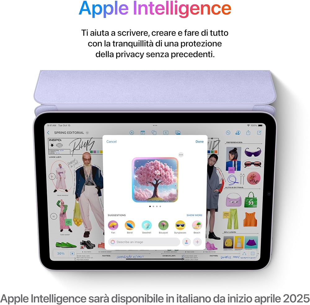 Apple iPad mini con chip A17 Pro: Progettato per Apple