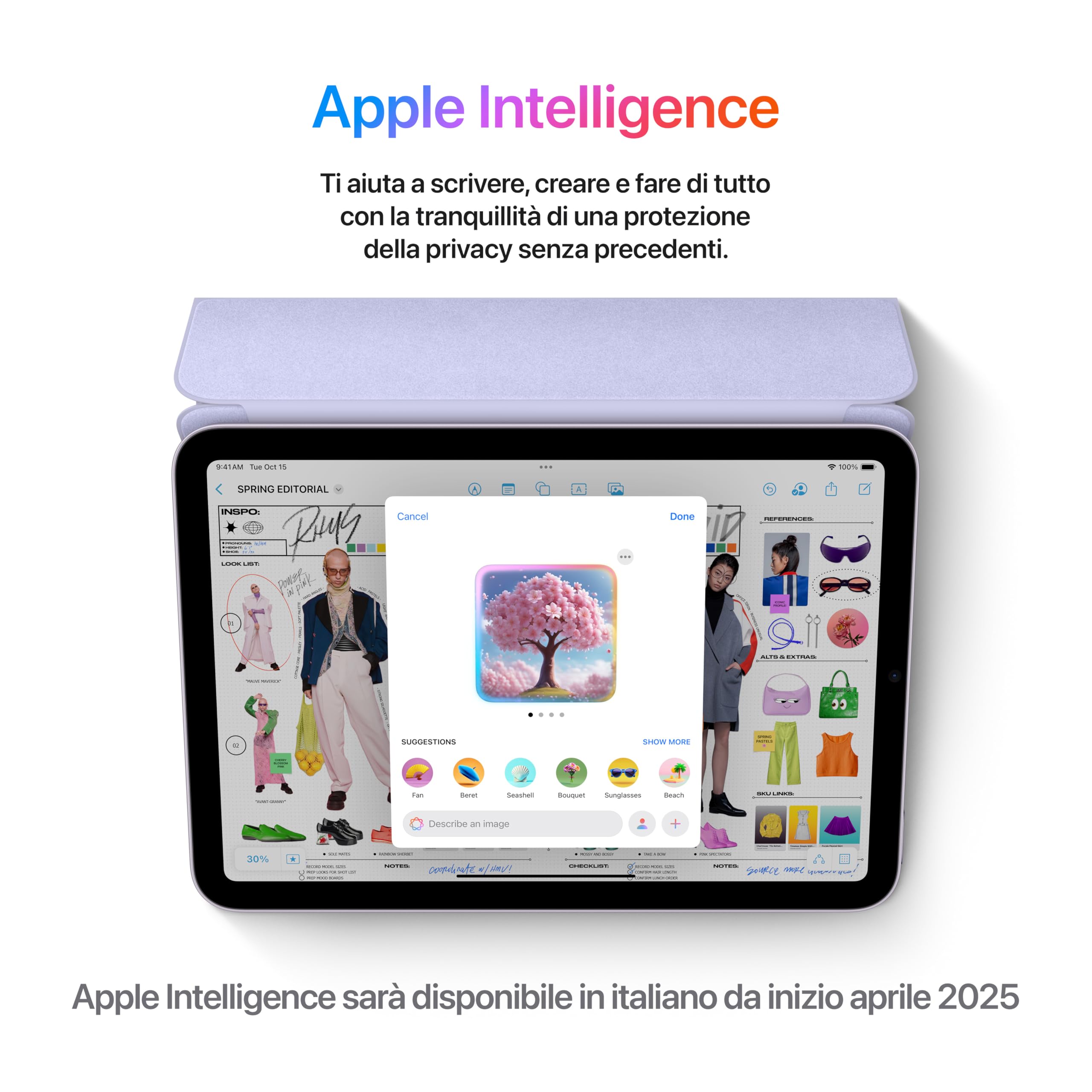 iPad Mini A17 Pro Chip 256GB Wi-Fi 6E - Blu - Dettaglio