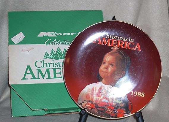 kmart christmas plates