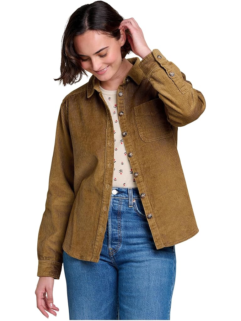 Brown Toad&Co Cascadia Long Sleeve Shirt