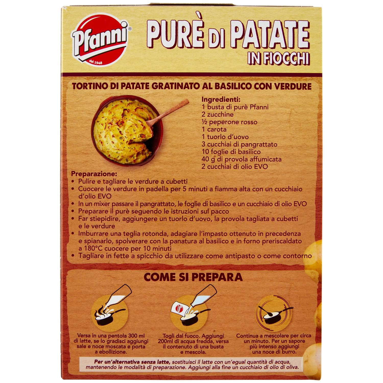Pfanni 4 patatas puras, 300 g