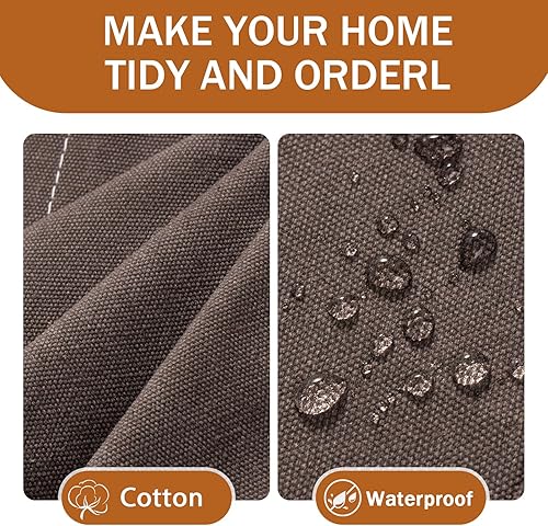 Miniatura 6 de Delantal de carpintería Delantal de trabajo de lona de cera pesada