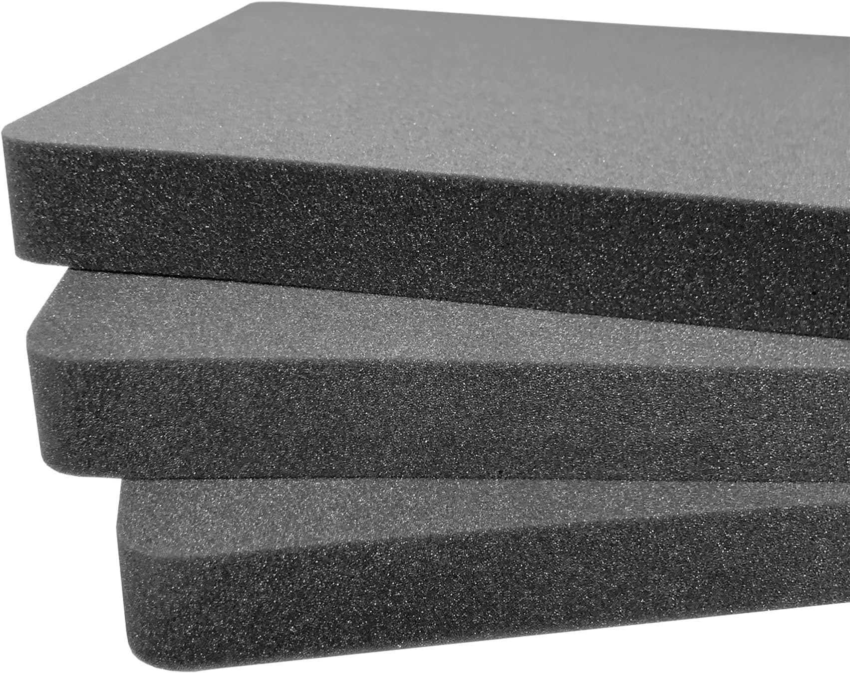 3-Layer Replacement Foam for Pelican 1750 Case โ Premium Solid Foam Inserts โ Quality Protective Padding for Tools, Firearms & Equipment Storage