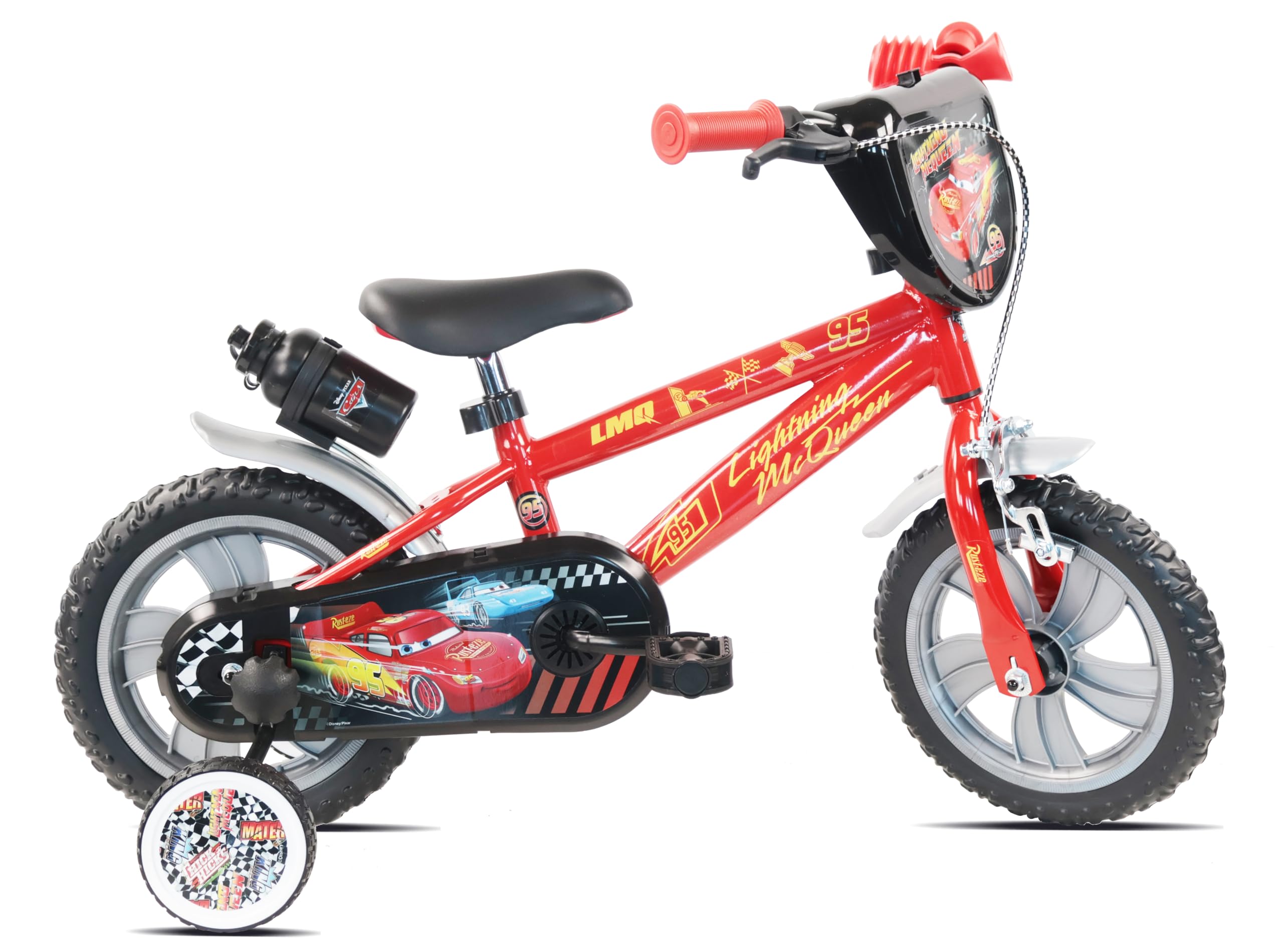 Denver Disney Pixar Cars 12" Bicycle - Red - 3-5 Years