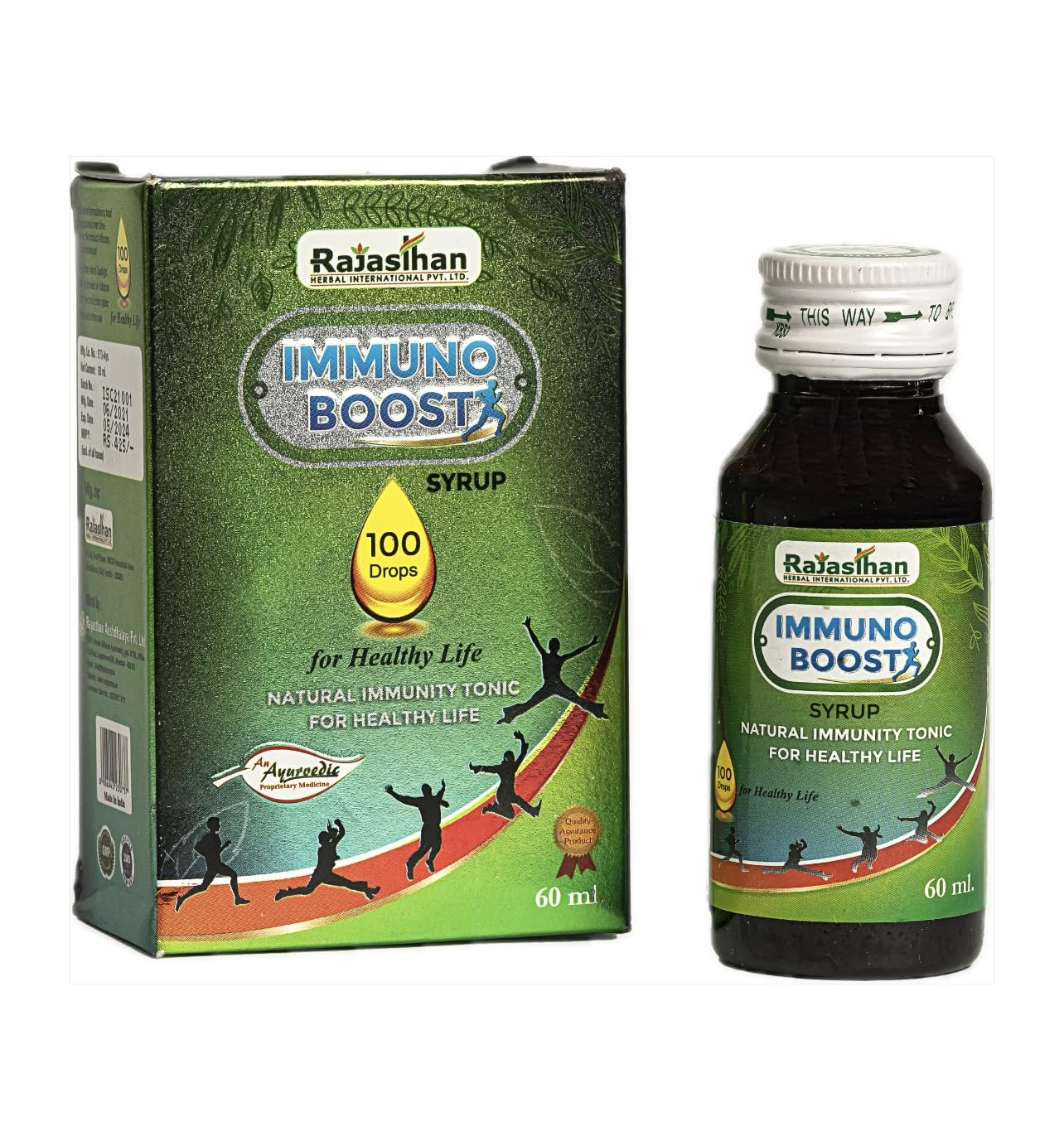 RAJASTHAN AUSHDHALAYA Immuno Booster Syrup - 60ml (B0C13XLQH4) Amazon Price History, Amazon Price Tracker
