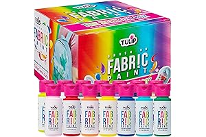 TULIP Fabric Paint Kit: Unleash Your Creativity with Vibrant, Permanent Colors