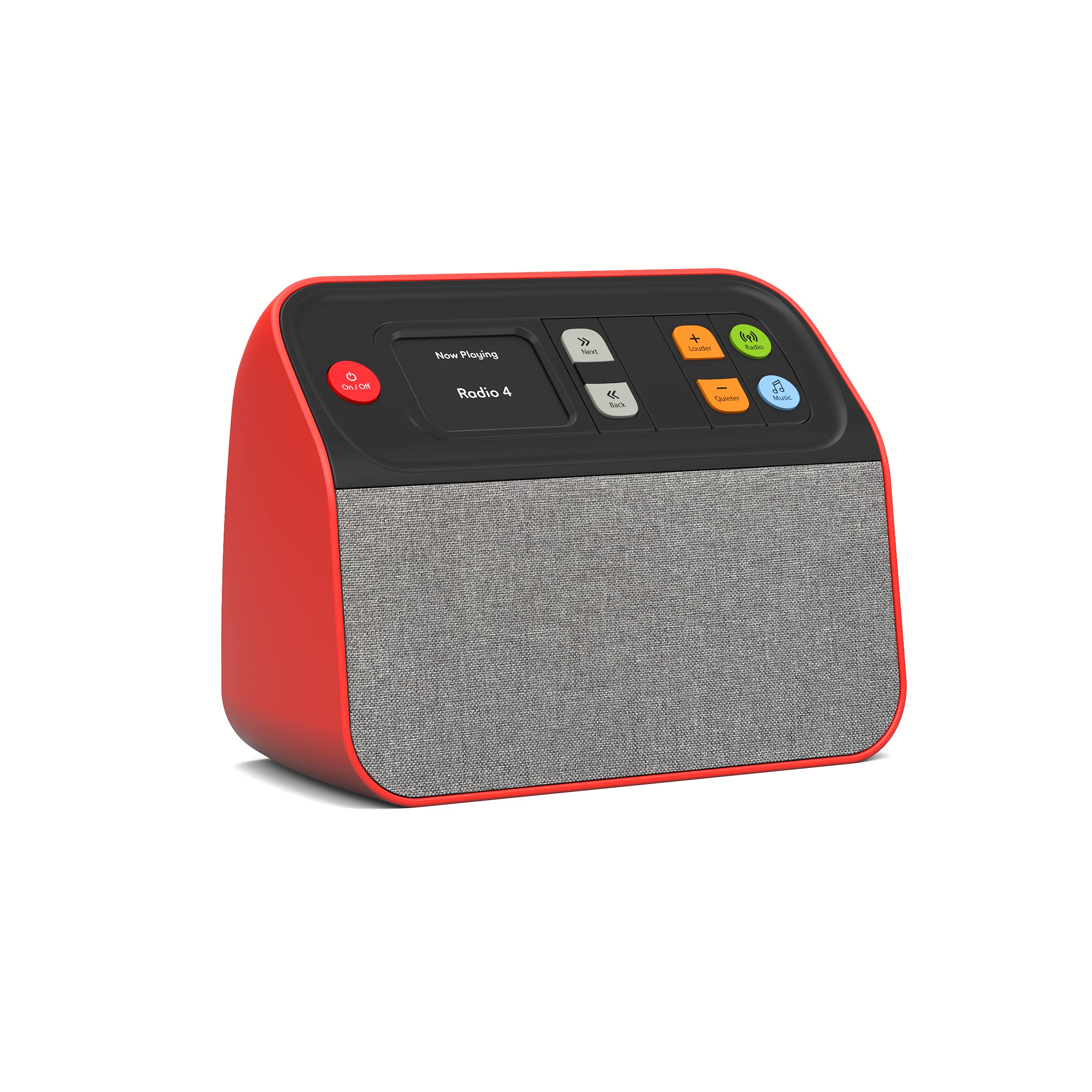 Unvergesslicher Digital-Radio DAB/DAB+ FM und Musik-Player, der sich an alle Altersgruppen und Fähigkeiten anpasst.