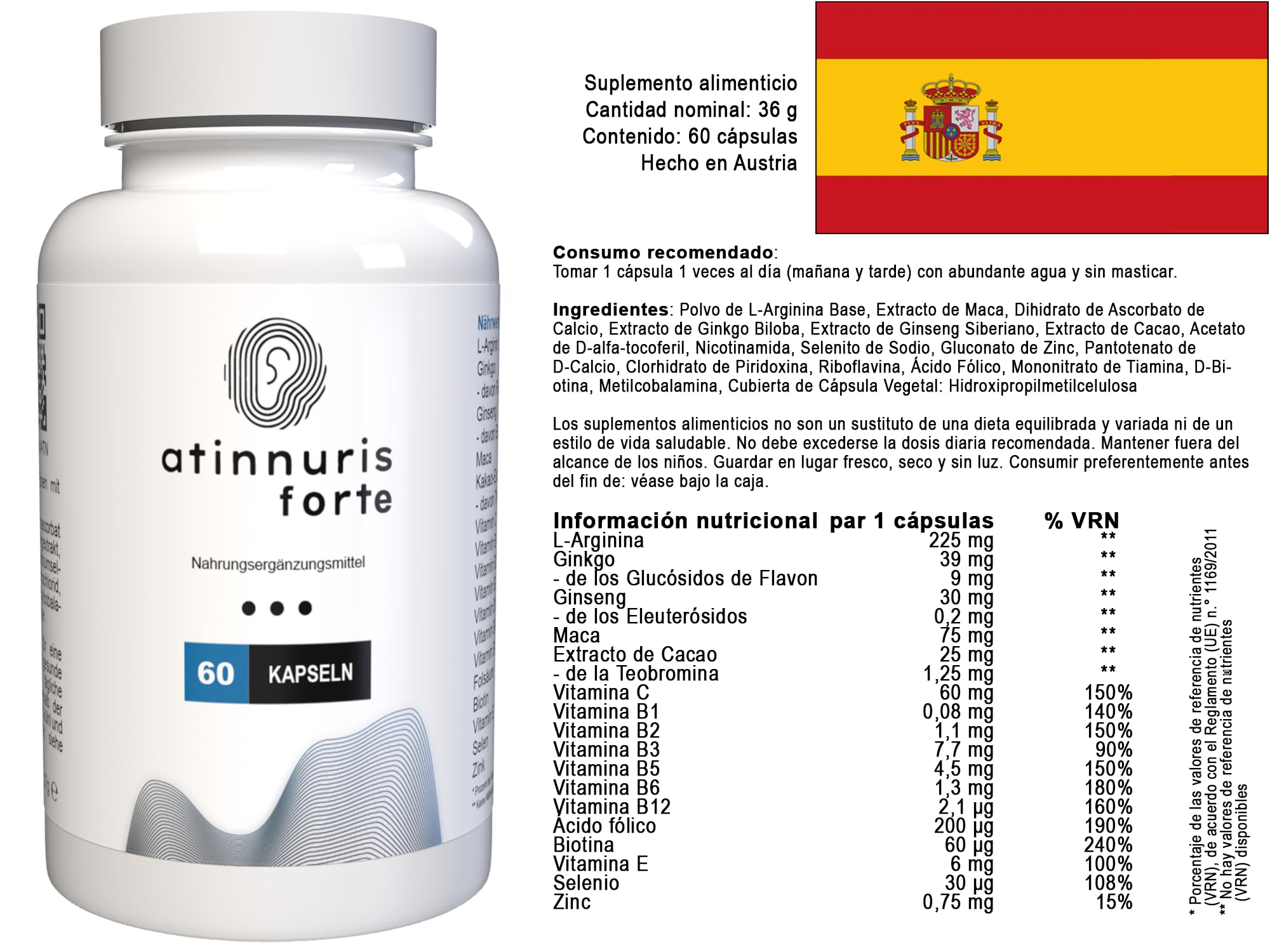 Forte - 120 capsule, confezione da 2