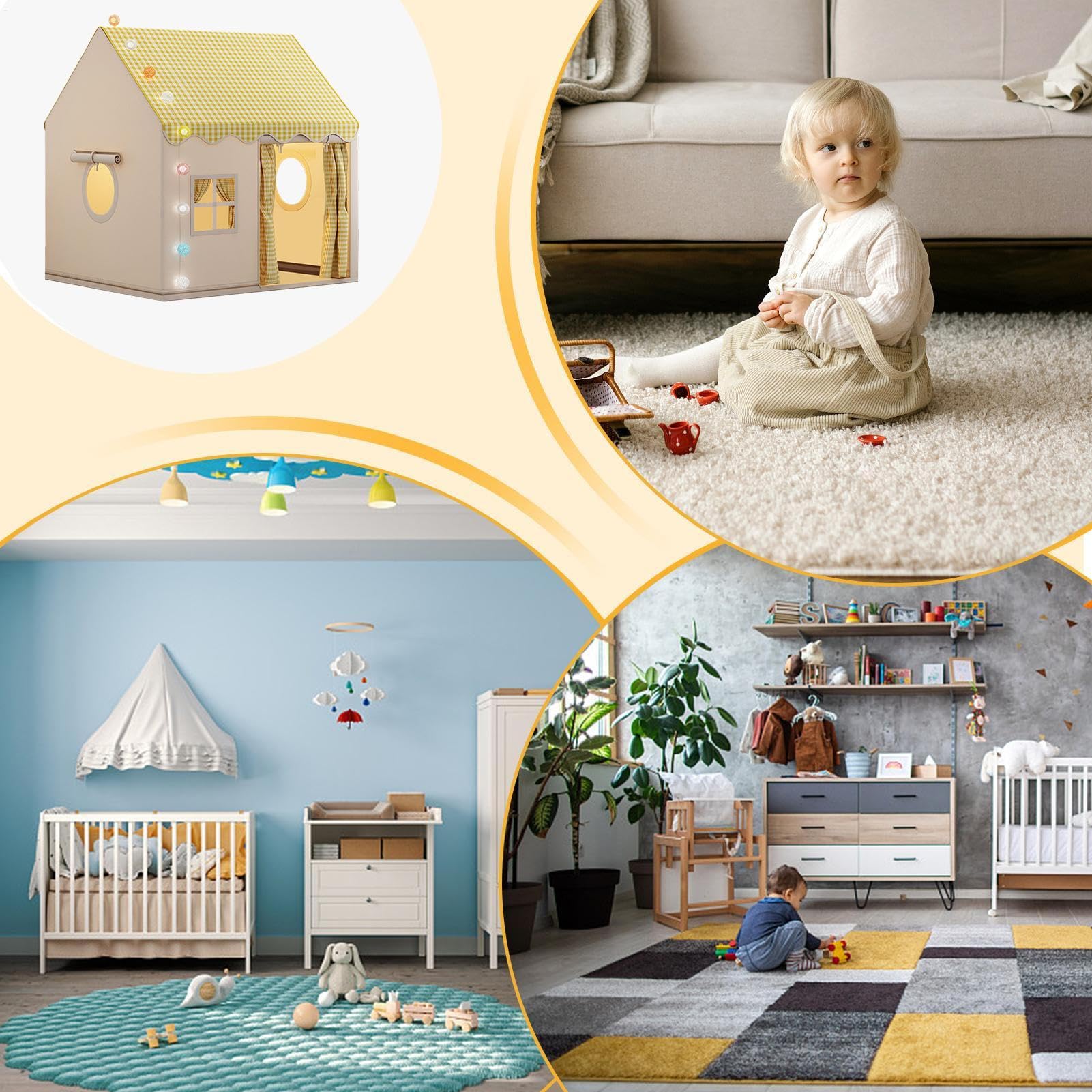 Tende per Bambini da Interno Ampio Spazio per il