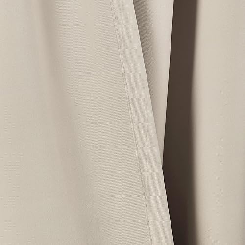 Miniatura 4 de Lush Decor - Paneles de cortina opaca con aislamiento con ojales, par, 52 pulgadas de ancho x 84 pulgadas de largo, neutro
