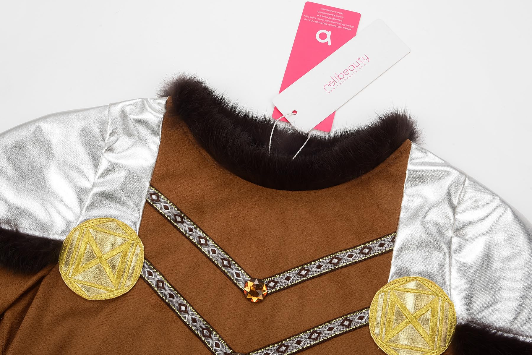 ReliBeauty Viking Costume da bambino vichingo