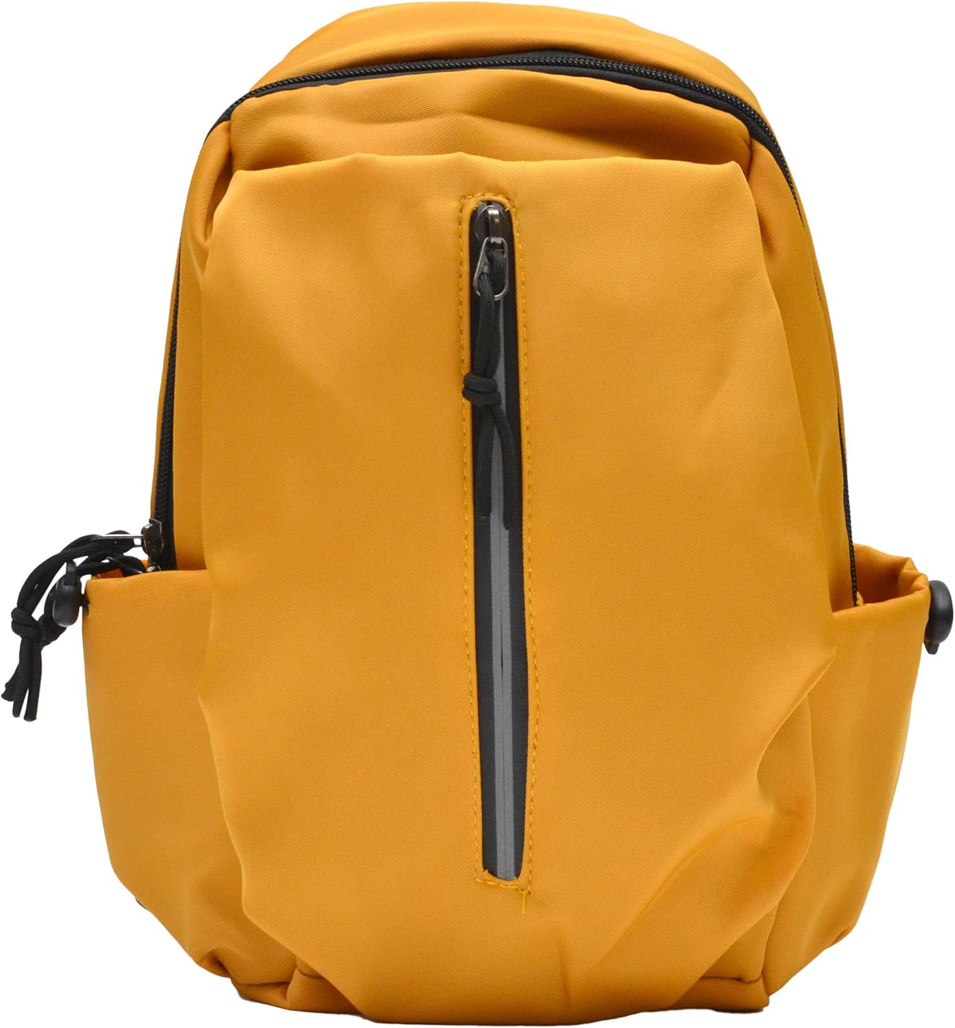Nupouch Lightweight Yellow Sling Bag for Men and Women - Anti Theft Womens and Mens Crossbody Bag with Reflective Zipper