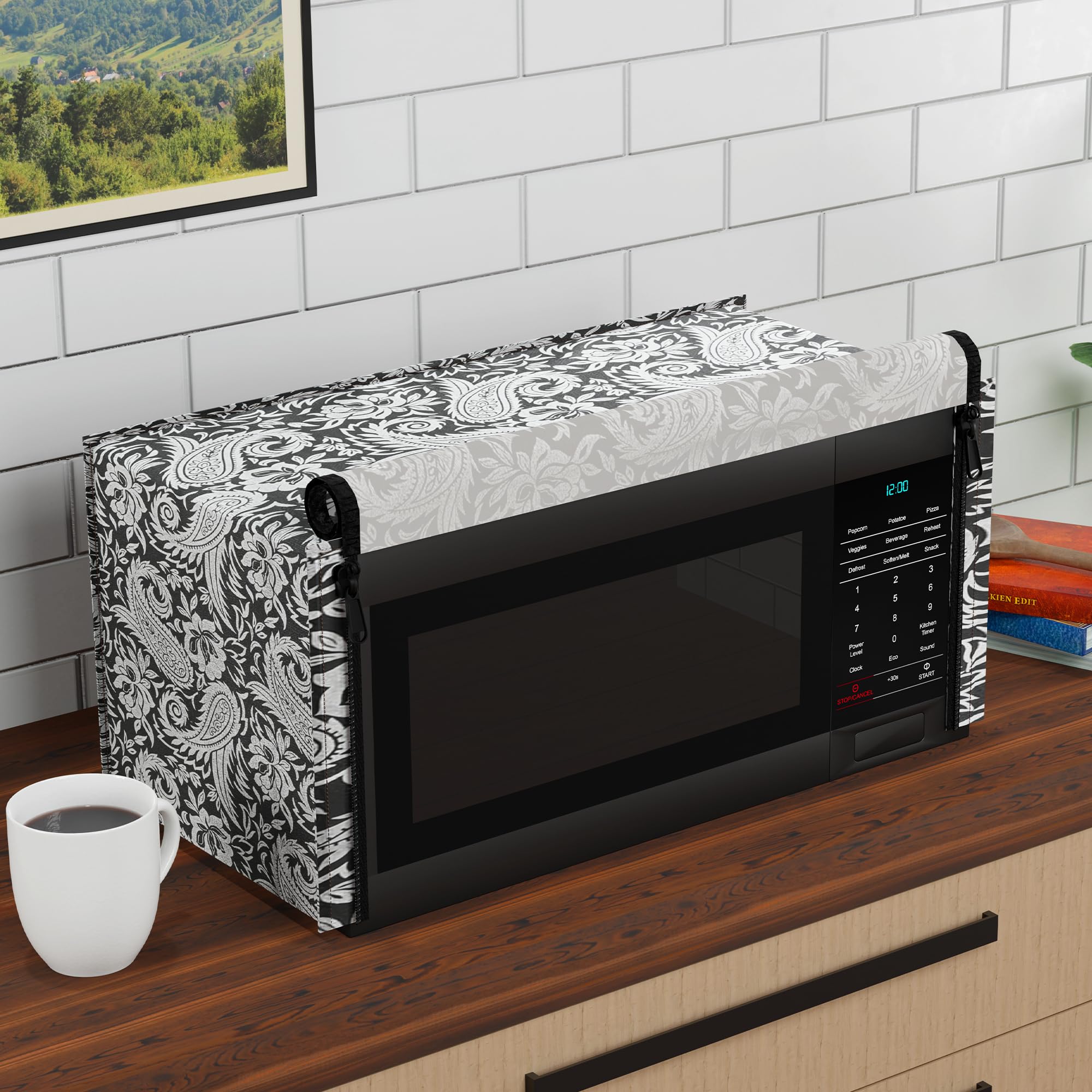 Microwave Cover - Dustproof & Stylish -2