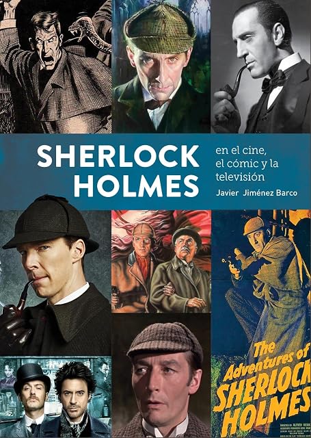 Portada de Sherlock Holmes en el Cine el Cómic y la Televisión