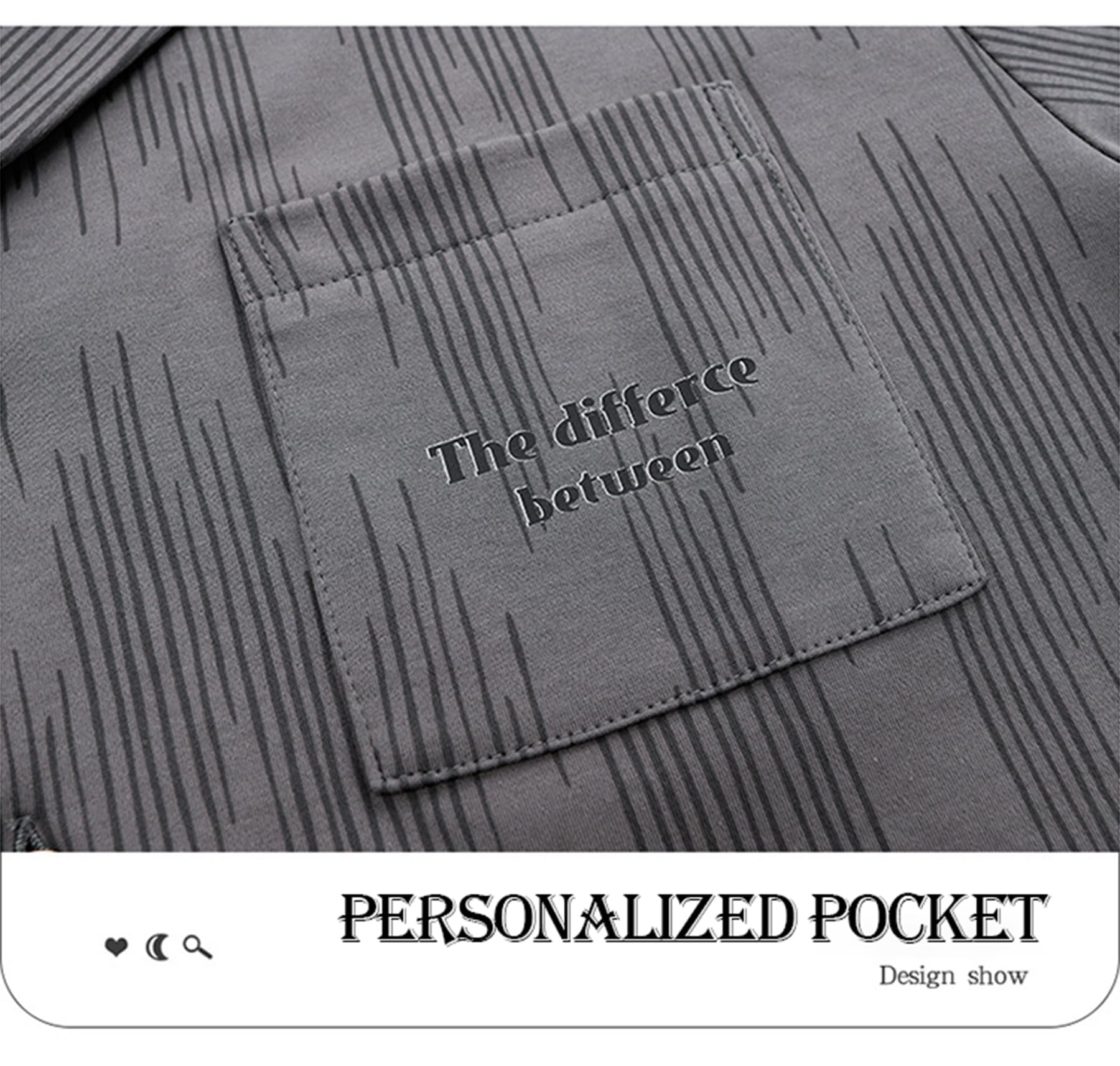 Uomo 2 Pezzi Pigiami a Maniche Lunghe Cotone Casual Homewear Autunno Inverno Pjs Modelli Cardigan Pigiama Set