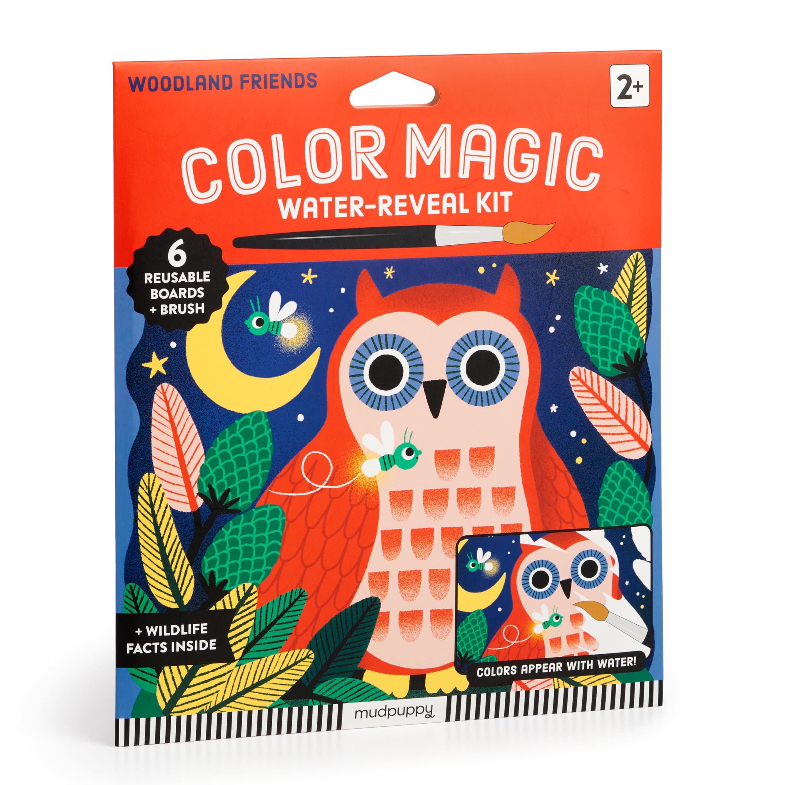 Woodland Friends Color Magic Water-Reveal Kit by  Mudpuppy, E... - 9780735389656