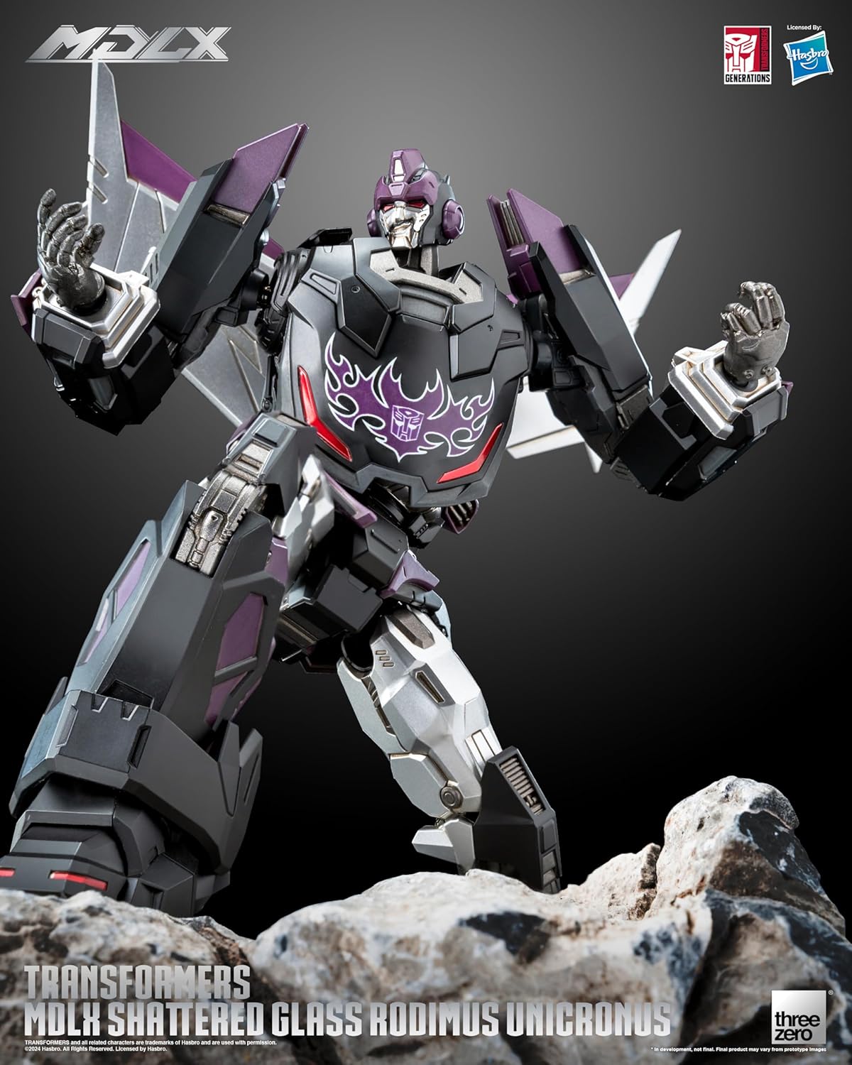 Transformers: MDLX Shattered Glass Rodimus Unicronus Action Figure