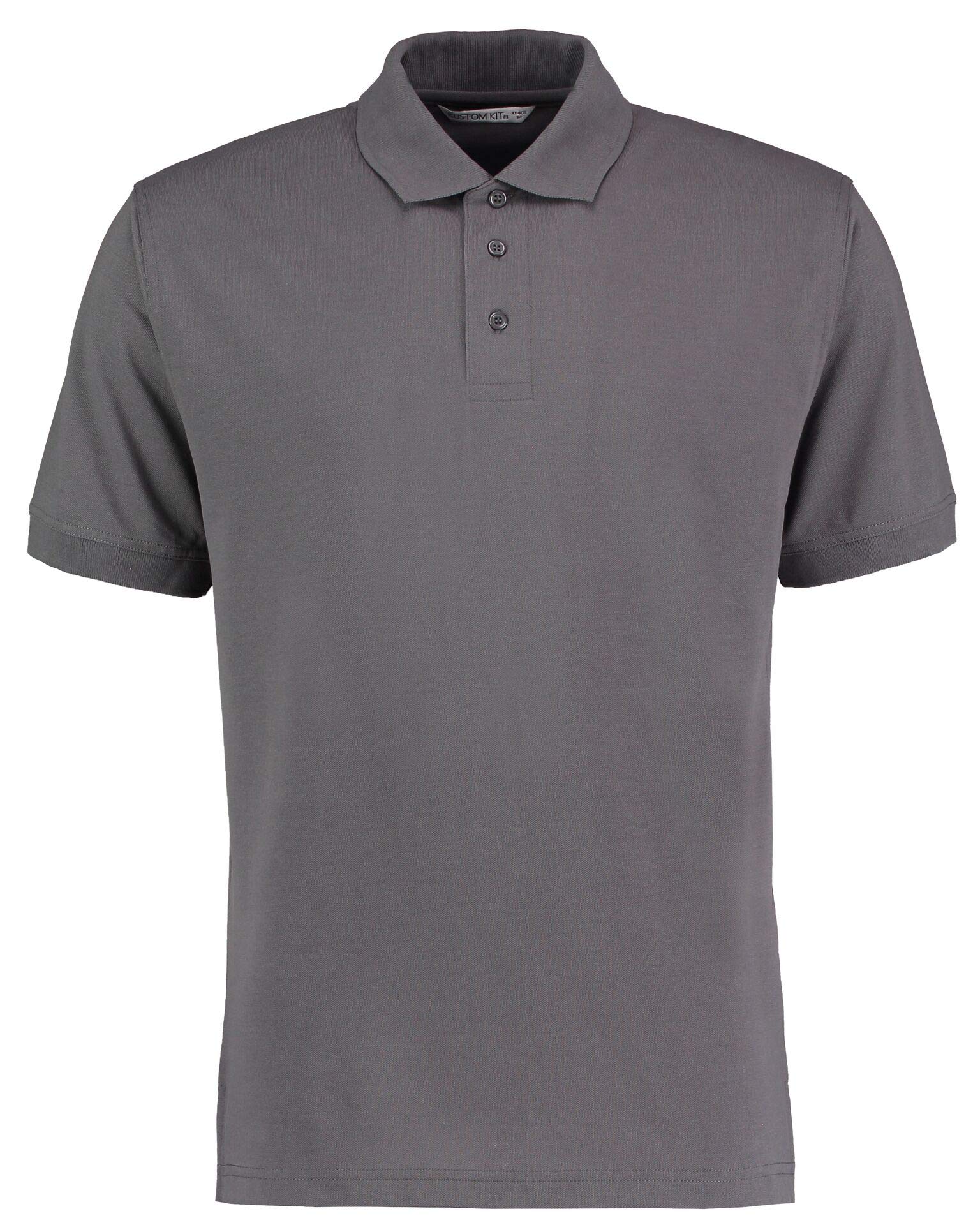 Kustom Kit Klassic Pique Polo[KK403] Charcoal