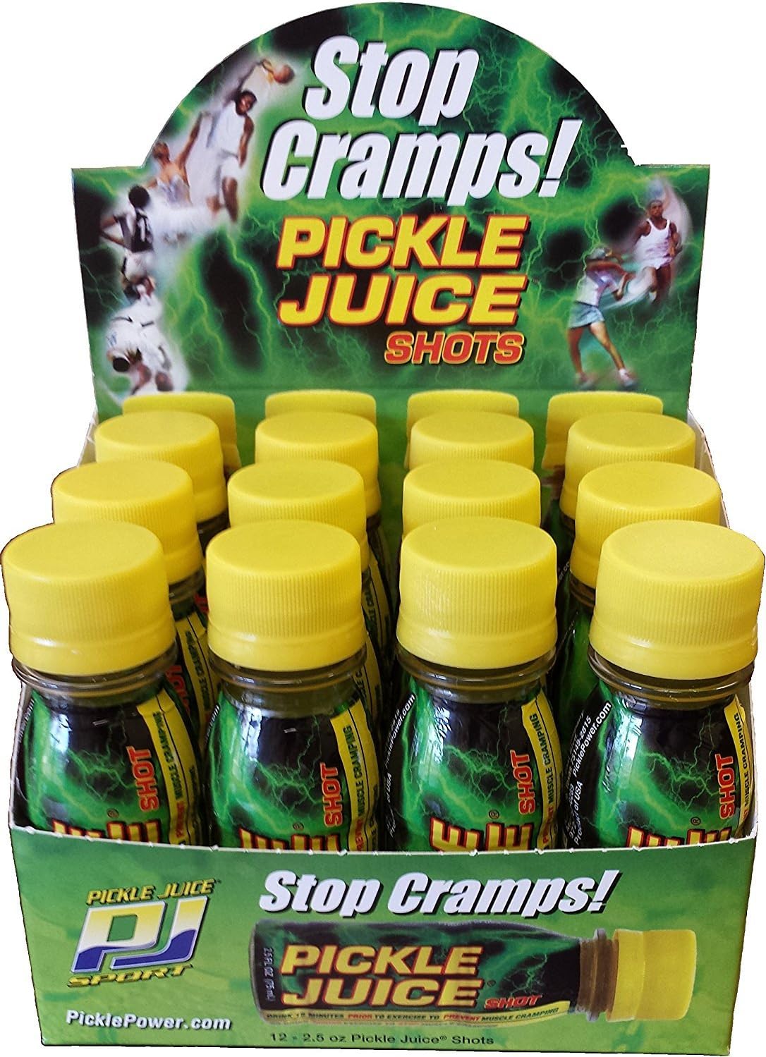 Pickle Juice Extra Strength Shots, 2.5 oz, 12 pack - 3 Boxes