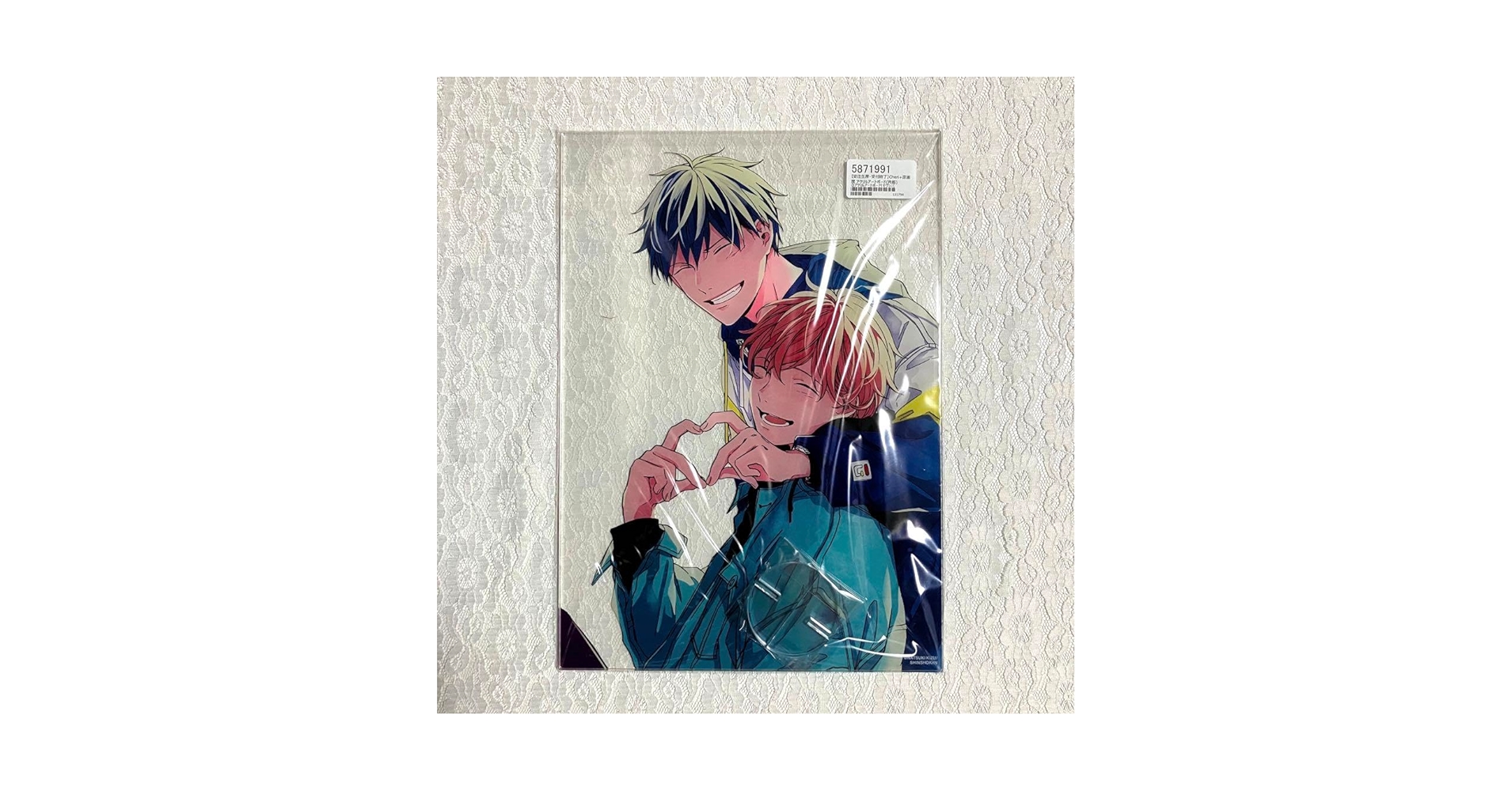 Amazon.co.jp: ギヴン 原画展 アクリルアートボード 真冬 立夏