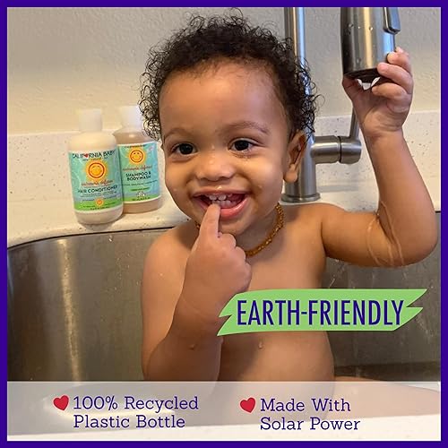 Miniatura 9 de California Baby Acondicionador de cabello Swimmers Defense | 100% a base de plantas | Acondicionador hidratante después de nadar | Enjuaga o deja