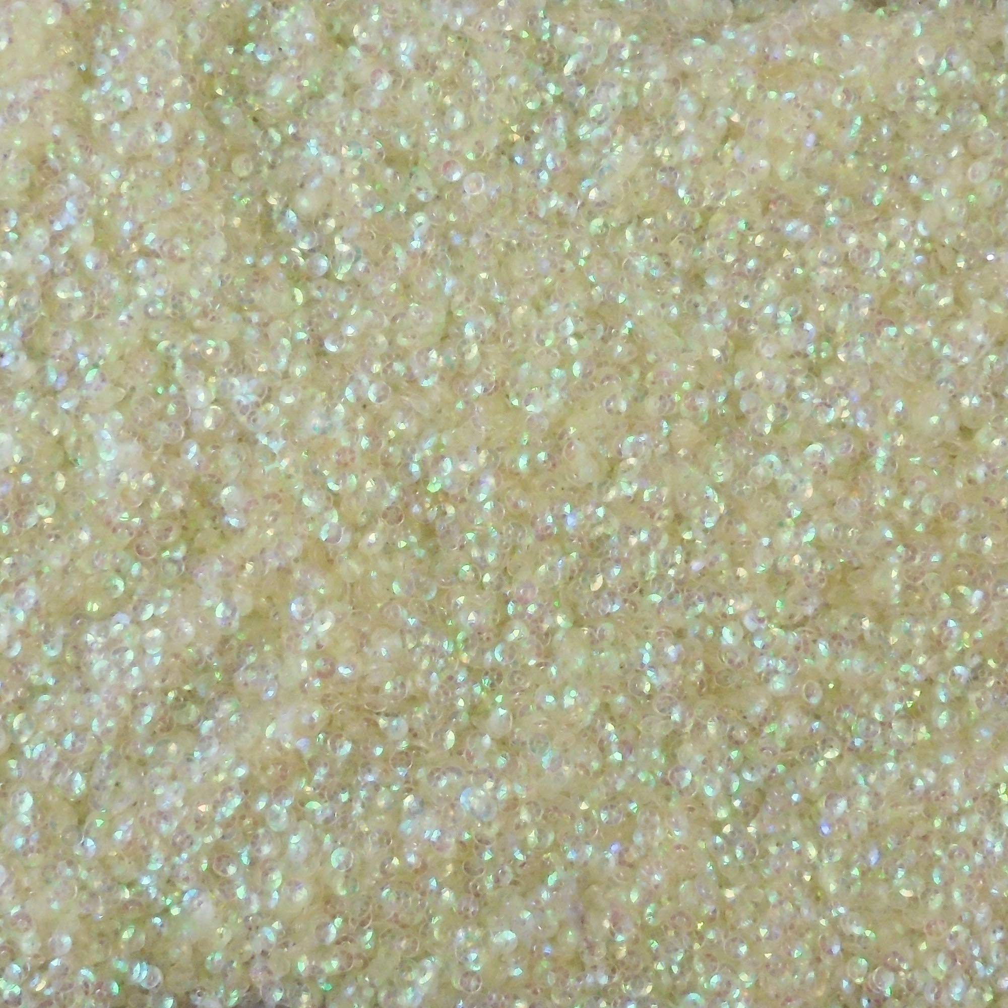 eshoppee 3mm 200 gm Cream Colour Round Shape Sequins Sitara, for Jewellery Making Embroidery Material Art and Craft DIY kit, Glitter Sequince Beads (15, 200 gm)