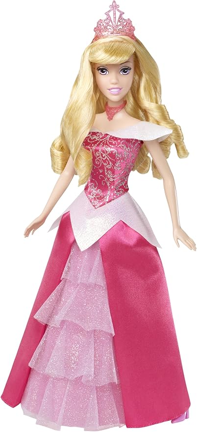 Amazon ディズニープリンセス キラキラドレスのプリンセスドール オーロラ T73 人形 ドール おもちゃ