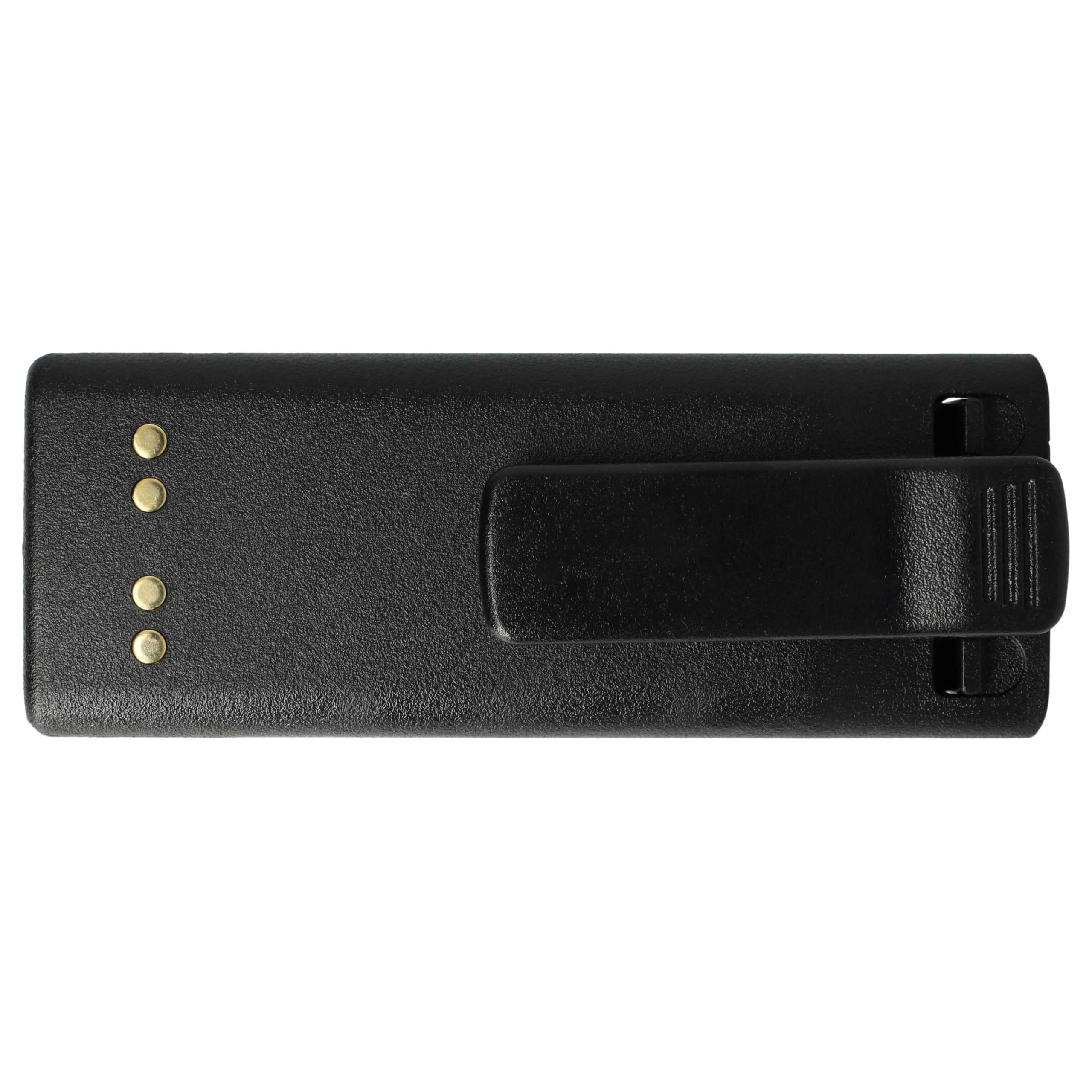 vhbw NI-MH akumulator 1800 mAh (7,5 V) do krótkofalówki Motorola MTS2000, MTS2010, MTS2013, MT2100, HAT1000, HT1000, Radius GP900, GP1200 jak NTN7143C, NTN7144C.