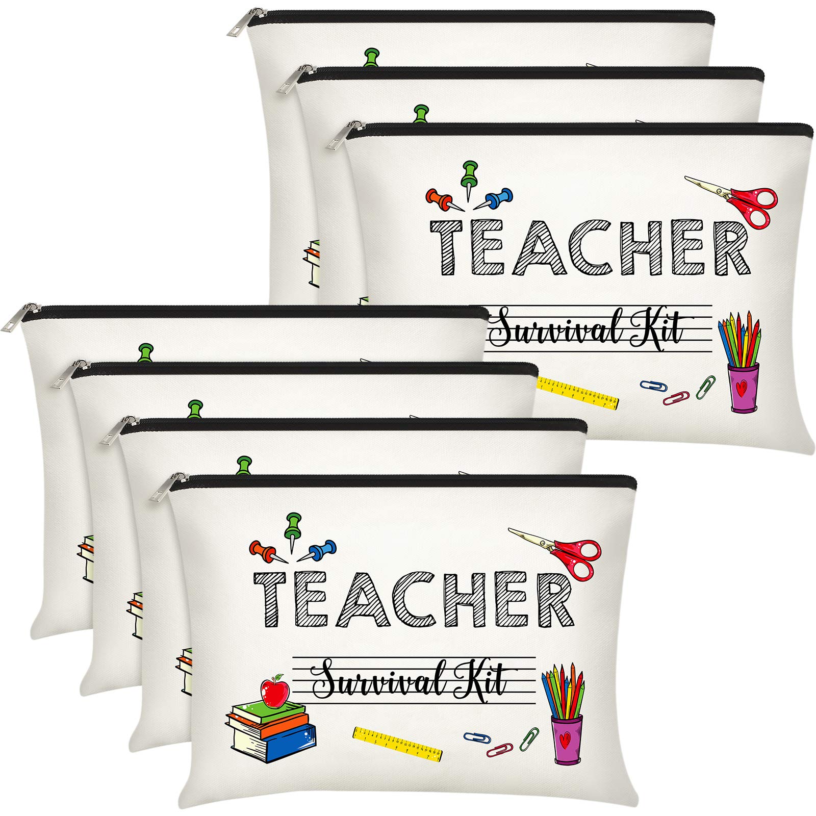 Buy 7 Pieces Teacher Appreciation Gifts Makeup Bag Personalized