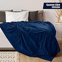 Vista 229 de Utopia Bedding - Manta de vellón de lujo, mullida, antiestática; manta de suave microfibra de 8.8 oz/yd² (300 g/m²) para cama; tamaño individual
