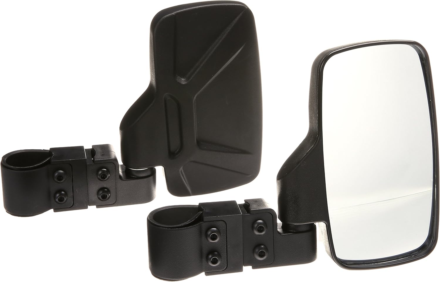 Bad Dawg UTV 1.75" Breakaway Side View Mirrors Set for Ranger, RZR, Rhino, Gator
