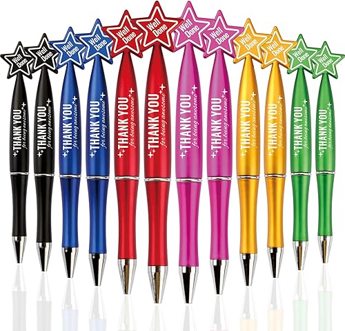Miniatura 8 de 48 bolígrafos de agradecimiento para empleados, regalos de agradecimiento para mujeres, bolígrafos inspiradores para enfermeras, compañeros de